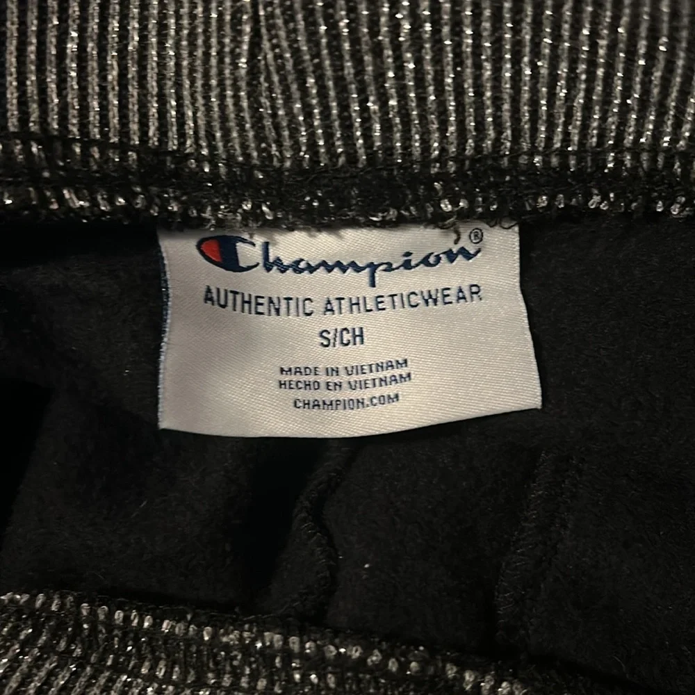 Champion Black Joggers Size Small